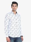 Men's Printed Full Sleeve Casual Shirt