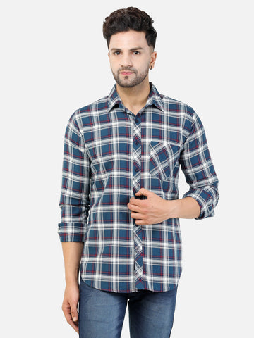 COLVYNHARRIS JEANS Colvyn Harris Men Slim Fit Twill Casual Shirt