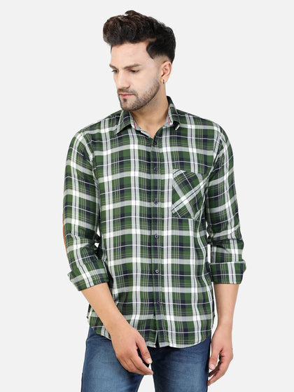 COLVYNHARRIS JEANS Colvyn Harris Men Slim Fit Tensil Casual Shirt