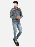 Colvyn Harris Men Regular Fit Cloud Wash Denim Jacket
