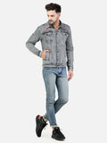 Colvyn Harris Men Regular Fit Cloud Wash Denim Jacket