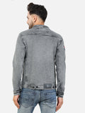 Colvyn Harris Men Regular Fit Cloud Wash Denim Jacket