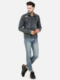 Colvyn Harris Men Regular Fit Cloud Wash Denim Jacket