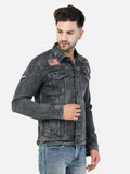 Colvyn Harris Men Regular Fit Cloud Wash Denim Jacket