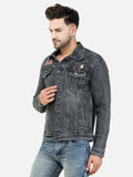 Colvyn Harris Men Regular Fit Cloud Wash Denim Jacket