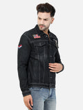Colvyn Harris Men Regular Fit Cloud Wash Denim Jacket