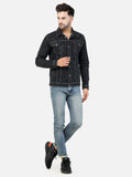 Colvyn Harris Men Regular Fit Cloud Wash Denim Jacket