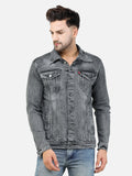Colvyn Harris Men Regular Fit Cloud Wash Denim Jacket