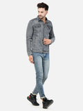 Colvyn Harris Men Regular Fit Cloud Wash Denim Jacket