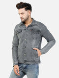 Colvyn Harris Men Regular Fit Cloud Wash Denim Jacket