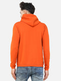 COLVYNHARRIS JEANS Lycra Terry Cotton Regular Fit Sweatshirt with Hoodie