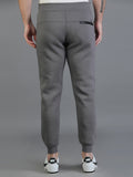 Colvyn Harris Regular Fit Solid Dark Grey Track Pant for Men