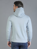 Colvyn Harris Cotton Fleece Hoodie Light Sky Sweatshirt for Men
