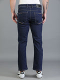 Colvyn Harris Regular Fit Solid Cotton Flat Raw Wash Jeans for Men