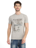 Men's Graphic Printed Round Neck T-Shirt