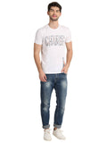 Men's Digital Printed Round Neck T-Shirt