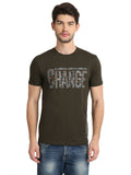 Men's Digital Printed Round Neck T-Shirt
