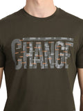 Men's Digital Printed Round Neck T-Shirt