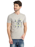 Men's Digital Printed Round Neck half T-Shirt