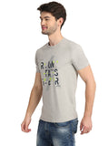 Men's Digital Printed Round Neck half T-Shirt