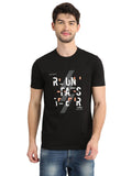 Men's Digital Printed Round Neck half T-Shirt