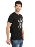 Men's Digital Printed Round Neck half T-Shirt
