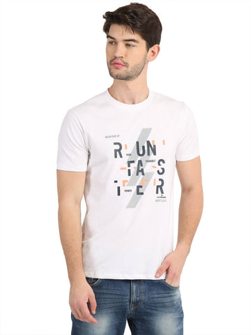 Men's Digital Printed Round Neck half T-Shirt