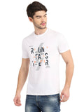 Men's Digital Printed Round Neck half T-Shirt