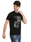 Men's Graphic Printed Round Neck T-Shirt