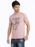 Men's Graphic Printed Round Neck T-Shirt