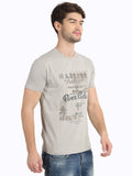 Men's Graphic Printed Round Neck T-Shirt