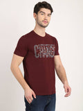 Men's Digital Printed Round Neck T-Shirt