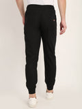 Black Dobby Joggers