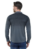 COLVYNHARRIS JEANS Men Casualwear Full Sleeve Slim Fit Grey Check Shirt