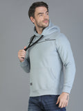 Colvyn Harris Cotton Fleece Hoodie Light Sky Sweatshirt for Men