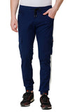 Cargo Style Navy Blue Joggers Track Pants