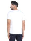 Men's White Slim Fit T-Shirts