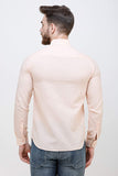 Men's Light Pink Full Sleeve Slim Fit Luxury Shirt