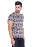 Men's Multicolor Slim Fit T-Shirts