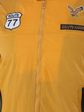 Men's Mustard Winterwear Zipper Bomber Jacket
