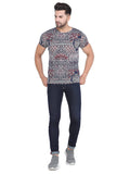 Men's Multicolor Slim Fit T-Shirts colvynharris