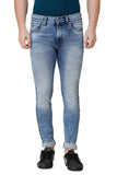Men's Casualwear Slim Fit Mid-Rise Clean Look Stretchable Denim Jeans