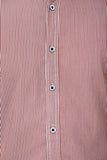 COLVYNHARRIS JEANS Men casualwear Full Sleeve Slim Fit Shirt Collar Luxury Maroon Stripes Shirt