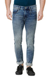 Regular Fit Mid-Rise Clean Look Stretchable Denim Jeans