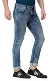 Regular Fit Mid-Rise Clean Look Stretchable Denim Jeans
