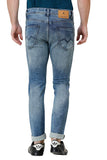 Regular Fit Mid-Rise Clean Look Stretchable Denim Jeans colvynharris