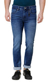 Regular Fit Mid-Rise Clean Look Stretchable Denim Jeans