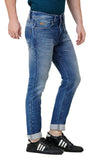 Regular Fit Mid-Rise Clean Look Stretchable Denim Jeans