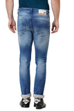 Regular Fit Mid-Rise Clean Look Stretchable Denim Jeans