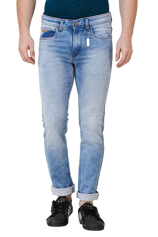 Regular Fit Mid-Rise Clean Look Stretchable Denim Jeans colvynharris
